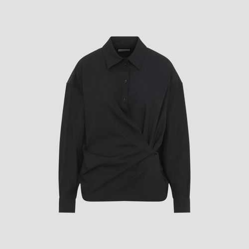 Straight Collar Twisted Shirt - Lemaire - Modalova