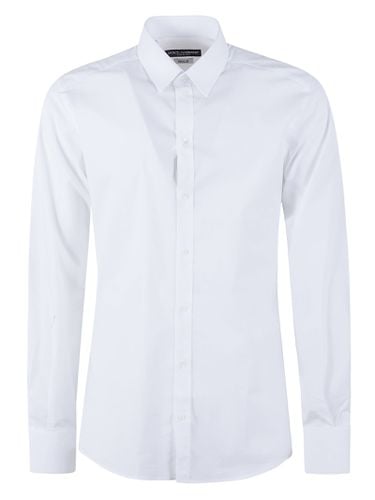 Round Hem Plain Shirt - Dolce & Gabbana - Modalova