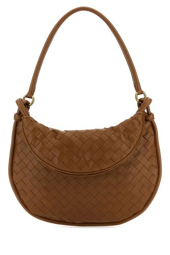 Caramel Leather Medium Gemelli Shoulder Bag - Bottega Veneta - Modalova