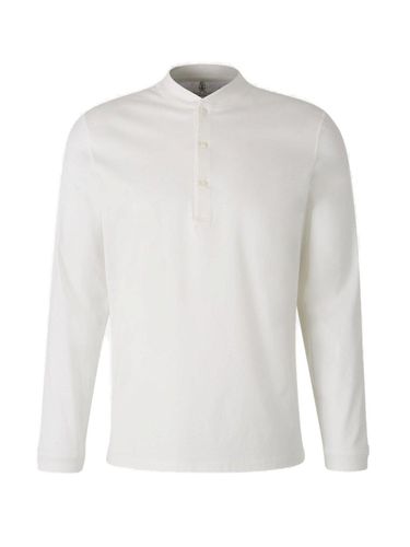 Plain Long Sleeved T-shirt - Brunello Cucinelli - Modalova