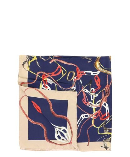 Abstract Print Scarf - Maison Margiela - Modalova