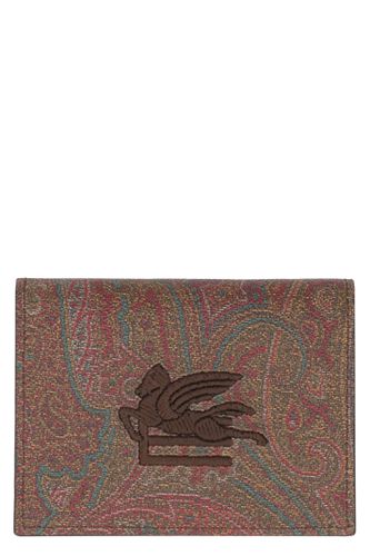 Etro Coated Canvas Wallet - Etro - Modalova