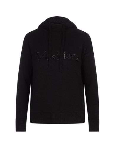 Logo Embellished Knitted Hoodie - 'S Max Mara - Modalova