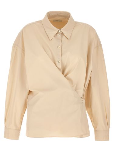 Straight Collar Twisted Shirt - Lemaire - Modalova