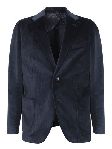 Lardini Blue Corduroy Jacket - Lardini - Modalova