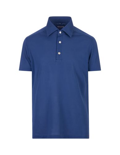 Piqué Short-sleeved Polo Shirt - Kiton - Modalova
