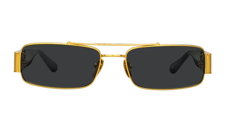 Joey - Yellow / Black Sunglasses - Linda Farrow - Modalova