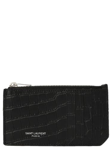 Saint Laurent Paris Card Holder - Saint Laurent - Modalova