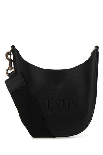 Black Leather Identity Crossbody Bag - Valentino Garavani - Modalova