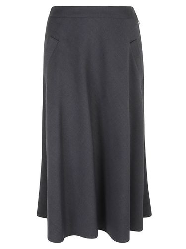 True Royal Side Zip Skirt - True Royal - Modalova