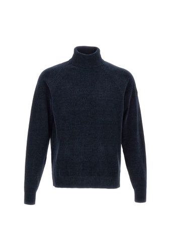 Velvet Knit Fabric Turtleneck Sweater - RRD - Roberto Ricci Design - Modalova