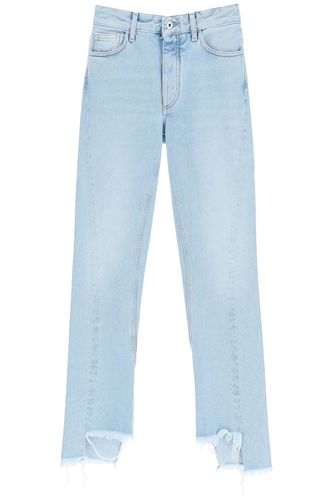 Slim-fit Jeans With Twisted Seams - Off-White - Modalova