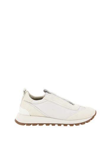 Embellished Slip-on Sneakers - Brunello Cucinelli - Modalova