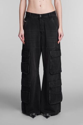 Diesel Jeans In Black Cotton - Diesel - Modalova