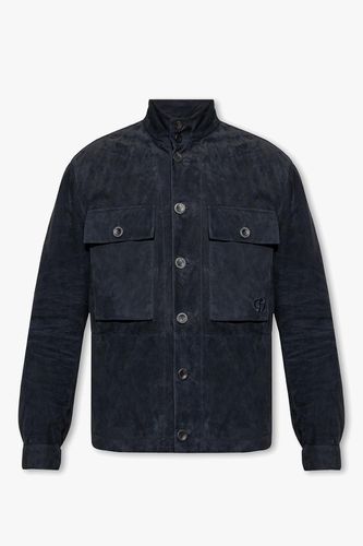 Giorgio Armani Leather Jacket - Giorgio Armani - Modalova