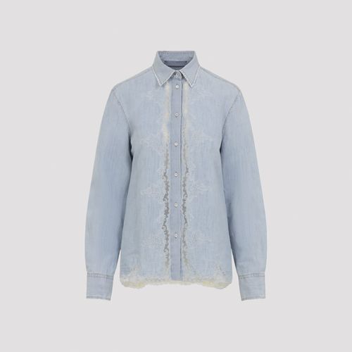 Cotton And Linen Shirt - Ermanno Scervino - Modalova