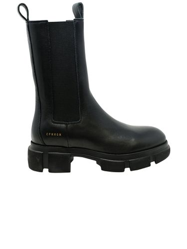 Copenhagen Black Leather Boots - Copenhagen - Modalova