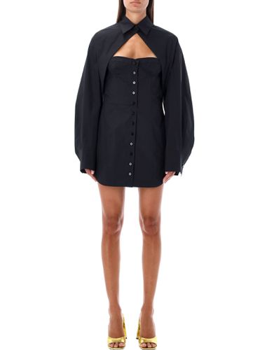 The Attico Shirt Mini Dress - The Attico - Modalova