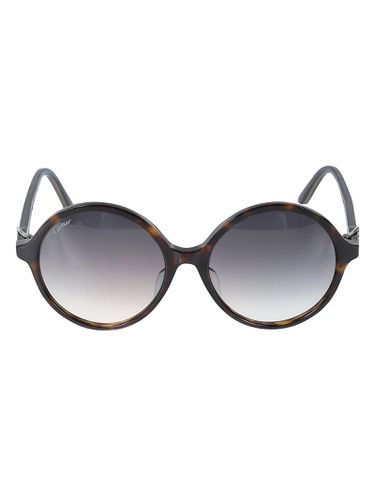 Round Frame Sunglasses - Cartier Eyewear - Modalova