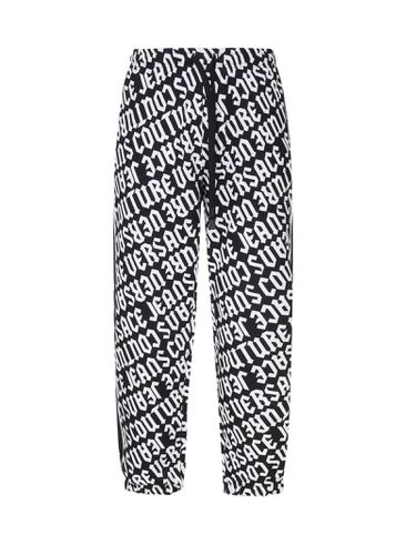 Logo Allover Pants - Versace Jeans Couture - Modalova