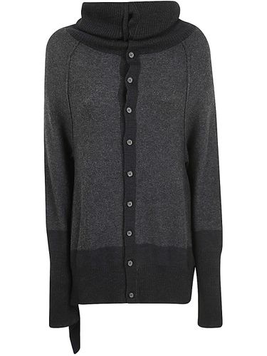 Y's Side Drape Cardigan - Y's - Modalova