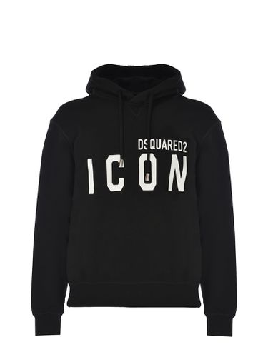 Sweatshirt Hoodie icon Made Of Cotton - Dsquared2 - Modalova