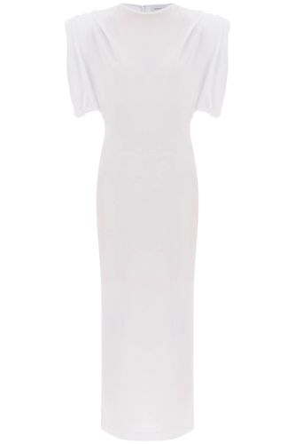 WARDROBE. NYC Midi Sheath Dress With Structured Shoulders - WARDROBE.NYC - Modalova