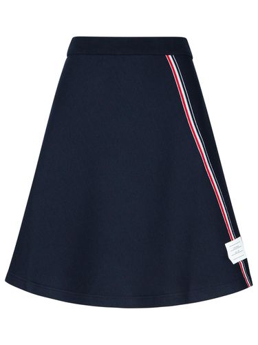 Thom Browne Navy Cotton Skirt - Thom Browne - Modalova