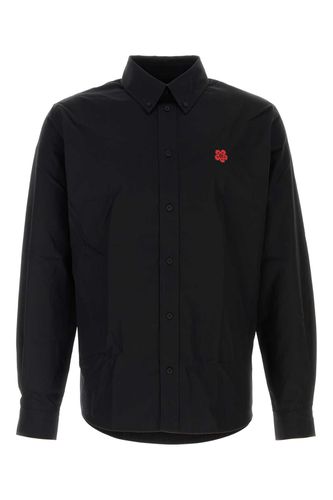 Kenzo Black Oxford Shirt - Kenzo - Modalova