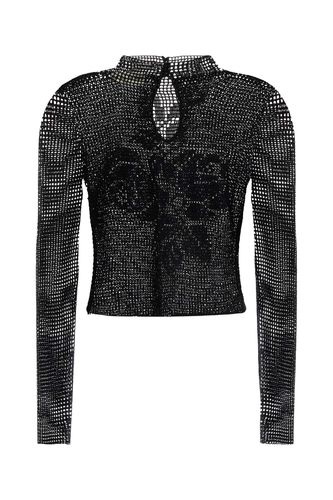 Magda Butrym Black Crochet Top - Magda Butrym - Modalova