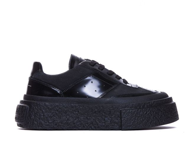 Leather Sneakers - MM6 Maison Margiela - Modalova