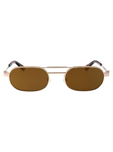 Vaiden Oval Frame Sunglasses - Off-White - Modalova