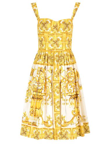 Dolce & Gabbana Bustier Midi Dress - Dolce & Gabbana - Modalova