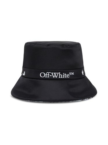 Logo Print Reversible Bucket Hat - Off-White - Modalova