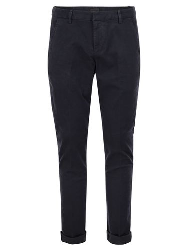 Gaubert - Slim-fit Gabardine Trousers - Dondup - Modalova