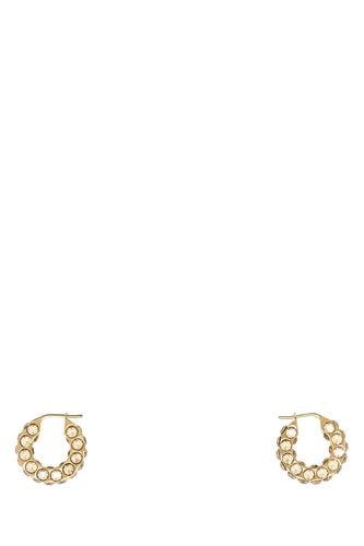 Embellished Metal Small Jaheel Earrings - Amina Muaddi - Modalova