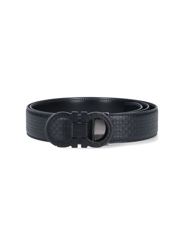 Ferragamo Gancini Embossed Belt - Ferragamo - Modalova