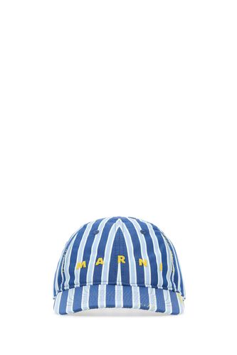 Marni Printed Cotton Baseball Cap - Marni - Modalova