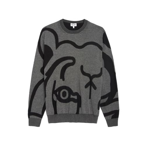 Kenzo Tiger-print Sweatshirt - Kenzo - Modalova