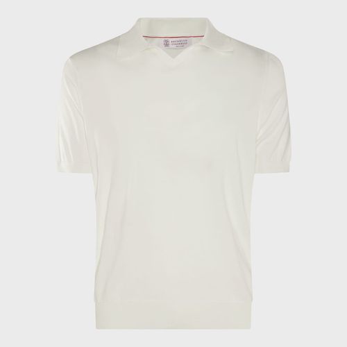 Cotton Polo Shirt - Brunello Cucinelli - Modalova