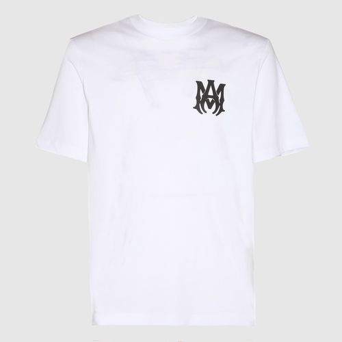 AMIRI White Cotton T-shirt - AMIRI - Modalova