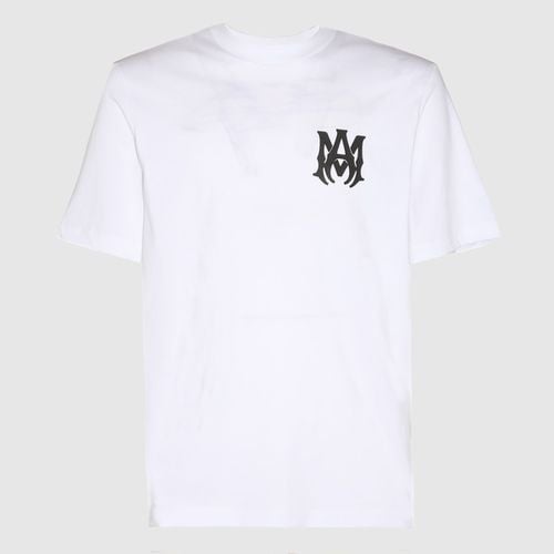 AMIRI White Cotton T-shirt - AMIRI - Modalova