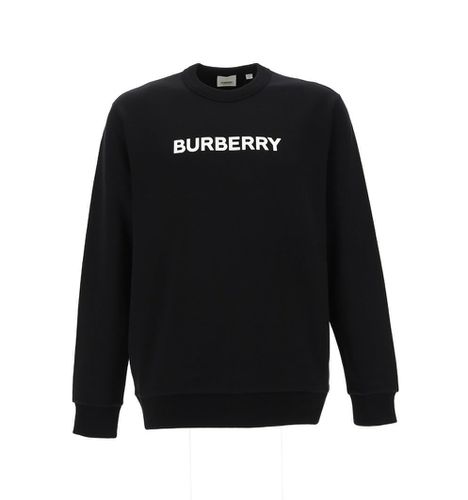 Logo Print Crewneck Sweatshirt - Burberry - Modalova