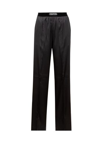 Tom Ford Silk Trousers - Tom Ford - Modalova