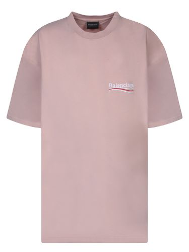 Balenciaga Political Pink T-shirt - Balenciaga - Modalova