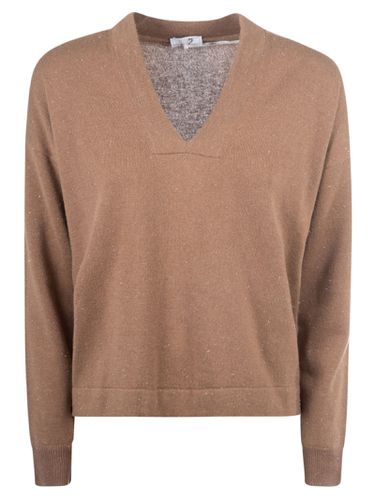 Peserico V-neck Classic Sweater - Peserico - Modalova