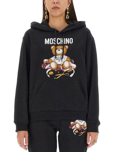 Moschino Teddy Print Sweatshirt - Moschino - Modalova