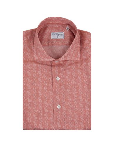 Panamino Sean Shirt With Micro Pattern - Fedeli - Modalova