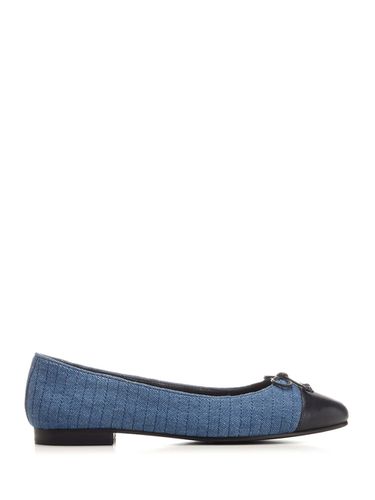 Tory Burch Quilted Denim Flat Shoes - Tory Burch - Modalova