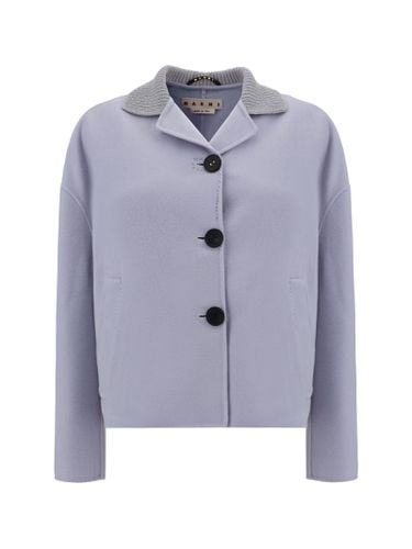 Wool And Cashmere Cloth Jacket - Marni - Modalova